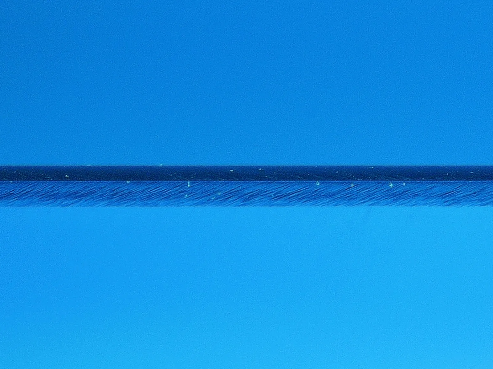 Sharp cutting edge with no visible damage