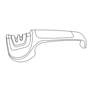 Pull-through sharpener