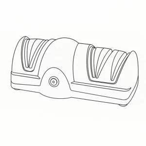 Electric knife sharpener